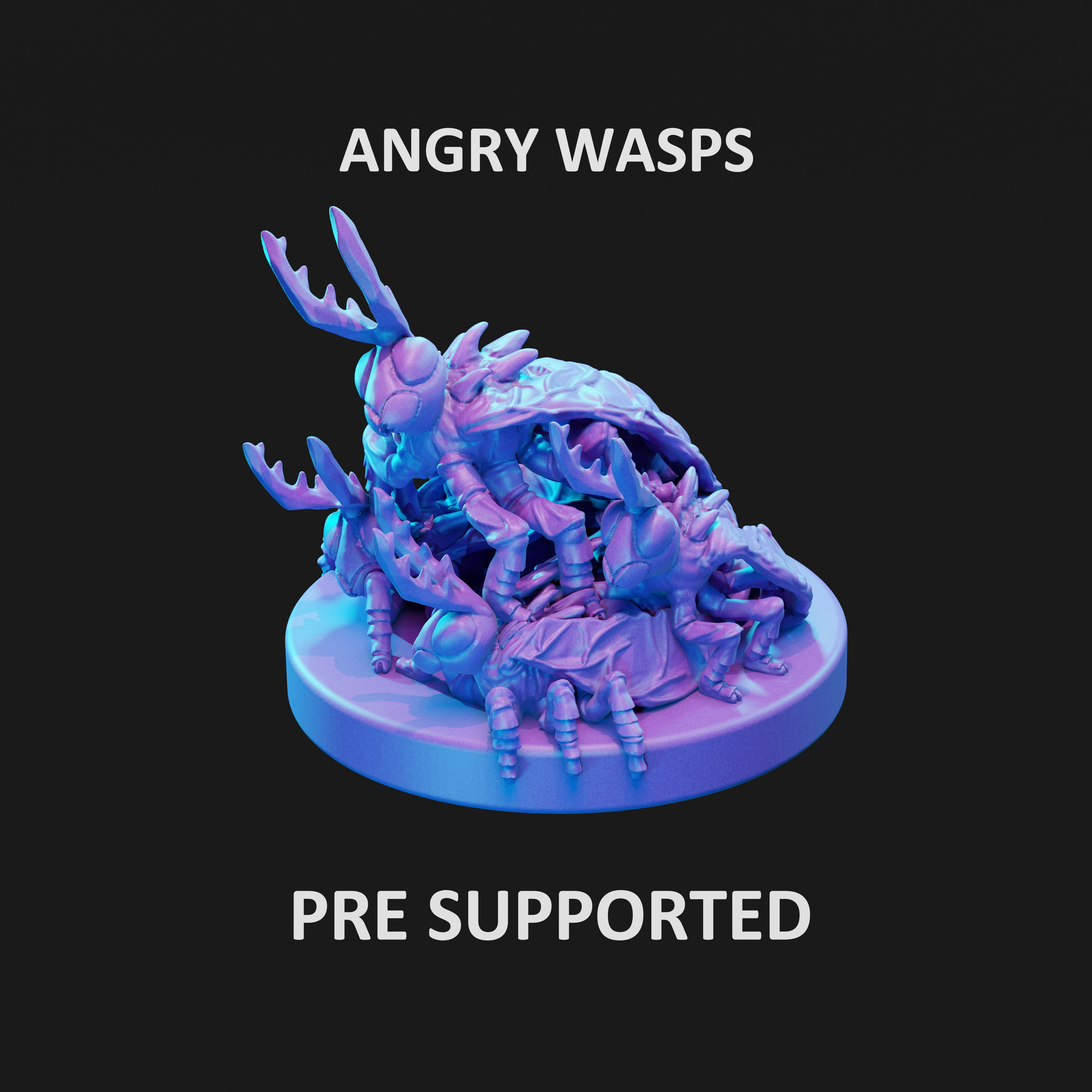 Angry Wasps - Pre Supported